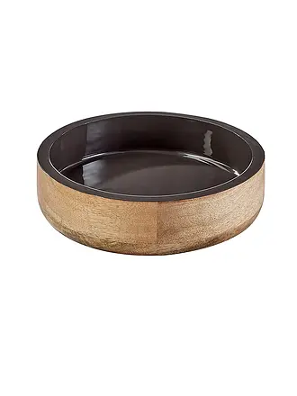 FYNCH-HATTON | Holzschüssel klein 22x6cm SINGA Truffle | 